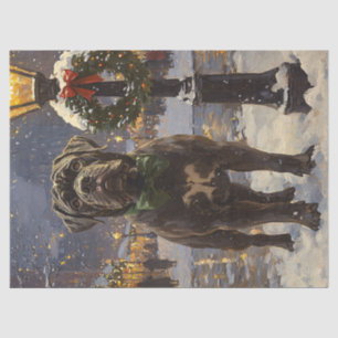 Cane Corso Christmas Decoupage Tissue Paper