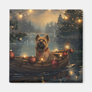 Cane Corso Christmas Festive Voyage Magnet