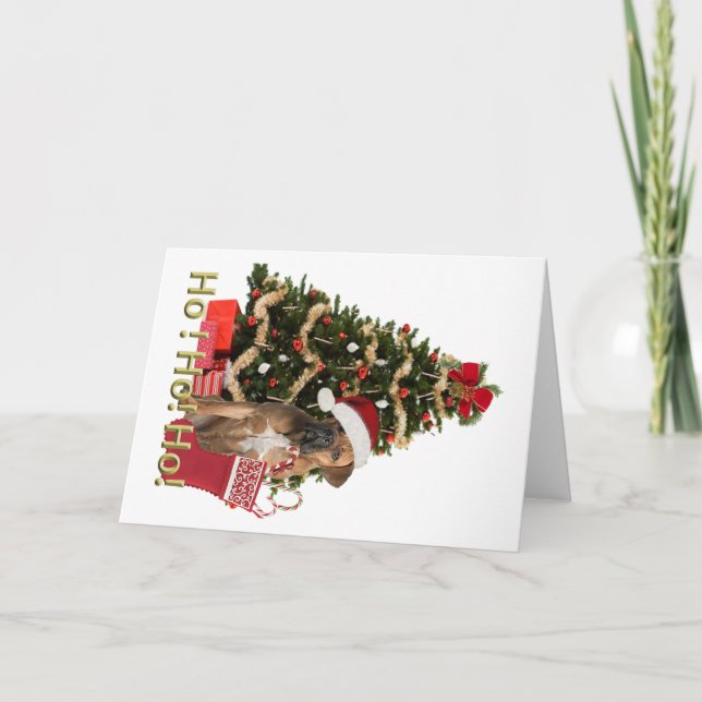 Cane Corso Christmas Gifts Holiday Card (Front)