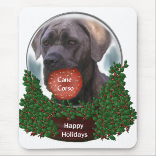Cane Corso Christmas Gifts Mouse Mat