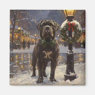 Cane Corso Christmas Magnet