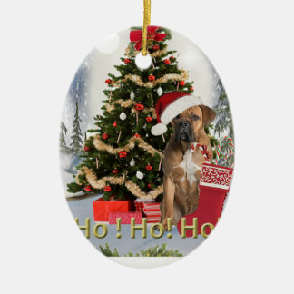 Cane Corso Christmas Ornament