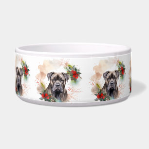 Cane Corso Christmas Wreath Festive Pup