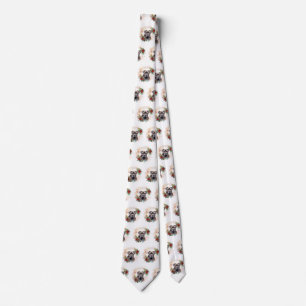 Cane Corso Christmas Wreath Festive Pup Tie