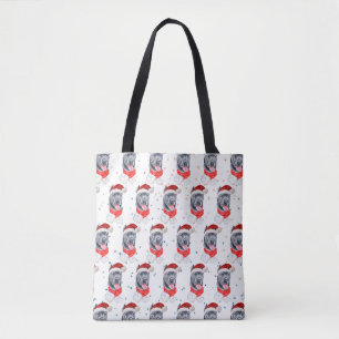 Cane Corso Dog Breed Christmas Stars Tote Bag