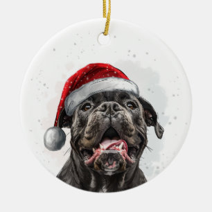 Cane Corso Dog Christmas Personalized Ceramic Tree Decoration