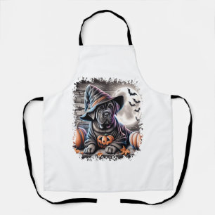 Cane Corso Dog Halloween Apron