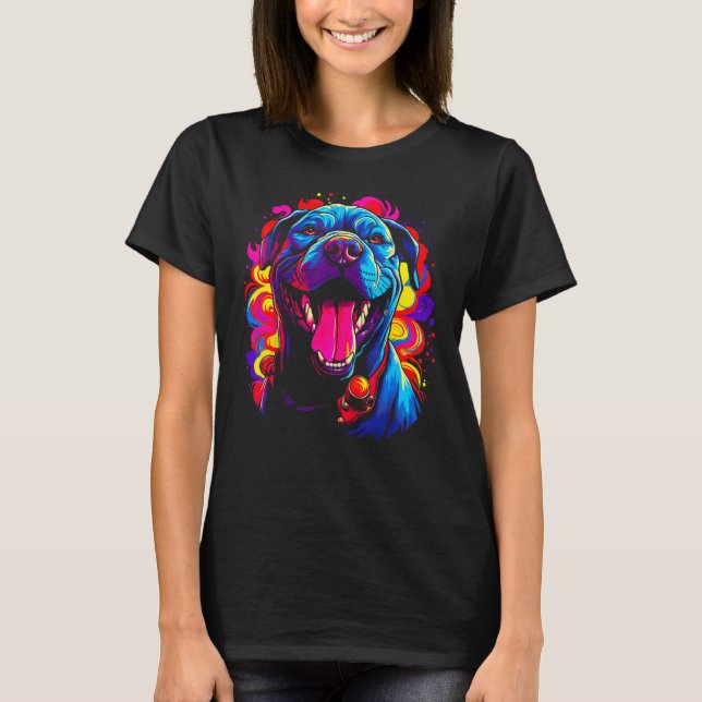 Cane Corso Dog Happy 1 T-Shirt (Front)
