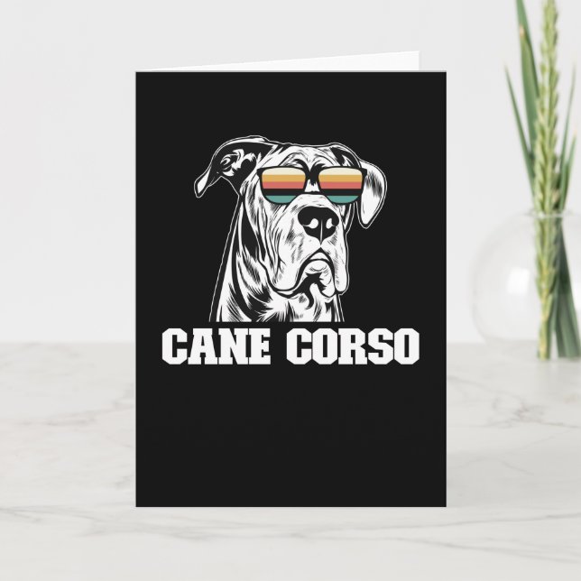 Cane Corso Dog Owner Cane Corsos Card (Front)