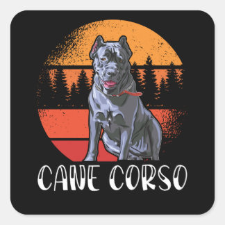 Cane Corso Dog Owner Cane Corsos Square Sticker