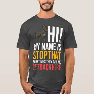 Cane Corso Dog Puppies Owner Lover T-Shirt