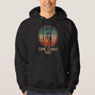 Cane Corso Dog Vintage Cane Corso Dad Hoodie