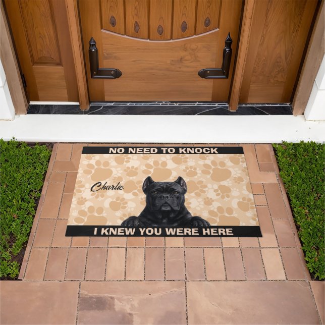 CANE CORSO  DOORMAT (Outdoor)