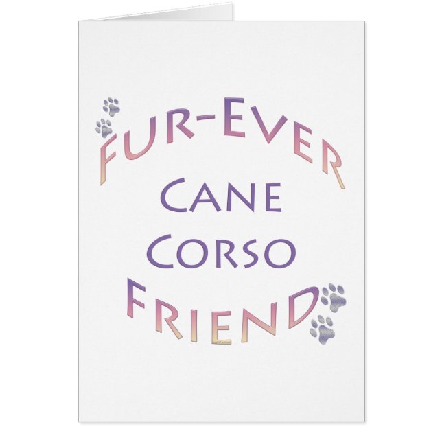 Cane Corso Furever (Front)