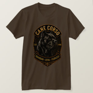 Cane Corso Guardian Loyal Fearless Dog Breed T-Shirt