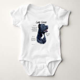 Cane Corso History  Baby Bodysuit