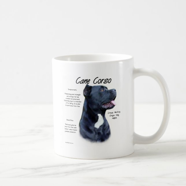 Cane Corso History  Coffee Mug (Right)