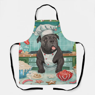 Cane Corso Holiday Baking: Festive Christmas Apron