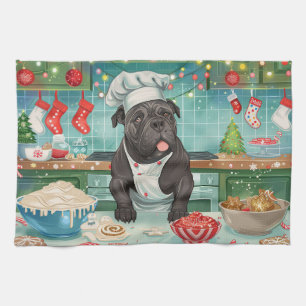 Cane Corso Holiday Baking: Festive Christmas Tea Towel