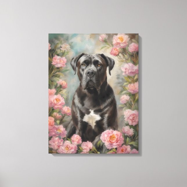 Cane Corso Italian Mastiff Canvas Print (Front)