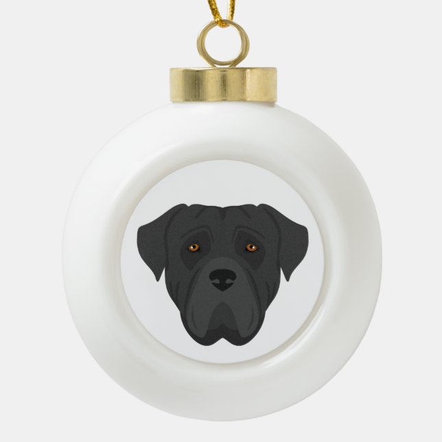 Cane Corso, Italian mastiff Christmas Ornament (Front)