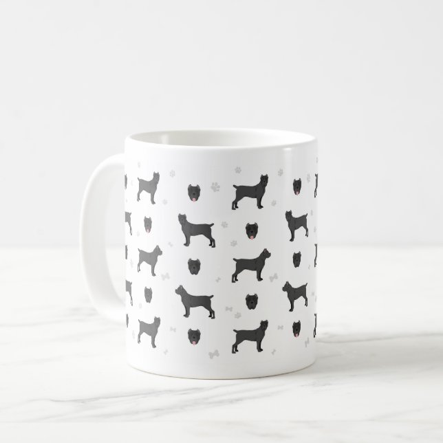 Cane Corso, Italian Mastiff dog Coffee Mug (Front Left)