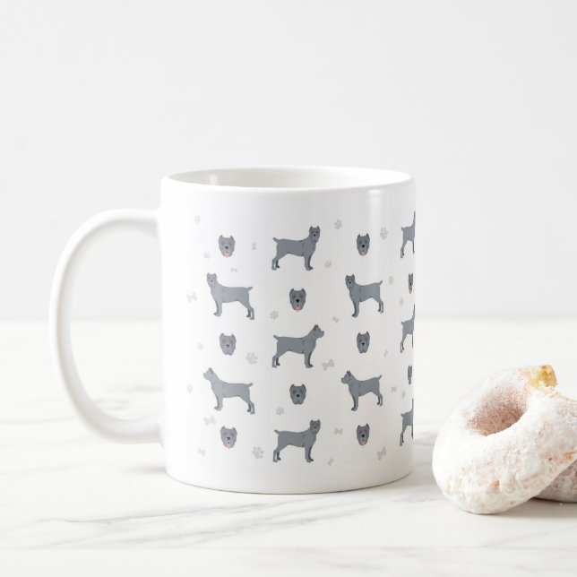 Cane Corso, Italian Mastiff dog Coffee Mug (With Donut)