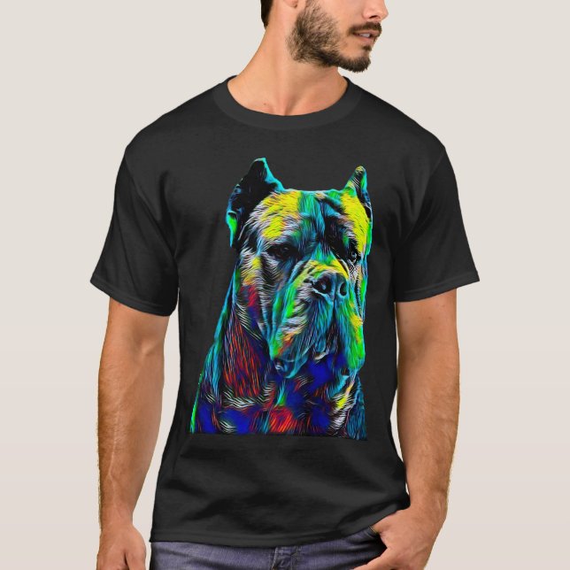 Cane Corso Italian Mastiff Head Dog Pet T-Shirt (Front)