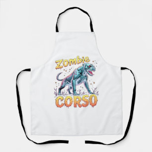 Cane Corso Italian Mastiff Zombie Dog Halloween Es Apron