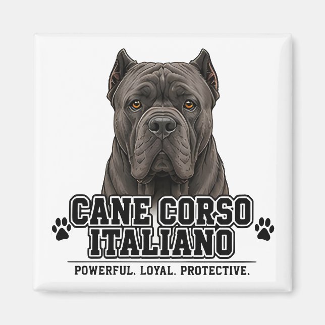 🐾 Cane Corso Italiano 🐾 Magnet (Front)