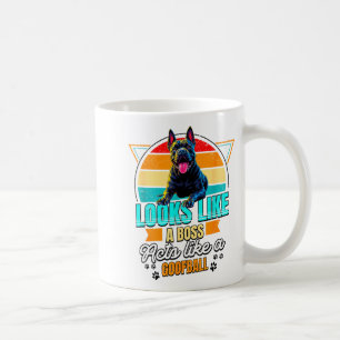 Cane Corso Lover Funny Cane Corso Retro  Coffee Mug