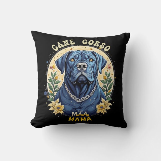 Cane Corso Mama Cushion (Front)