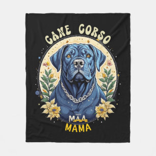 Cane Corso Mama Fleece Blanket
