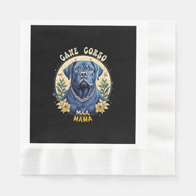 Cane Corso Mama Napkin (Front)