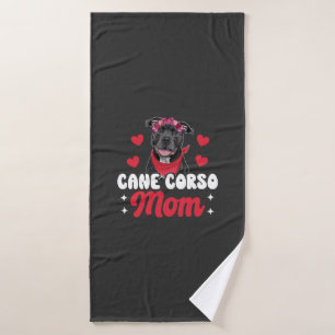 Cane Corso Mum Bath Towel
