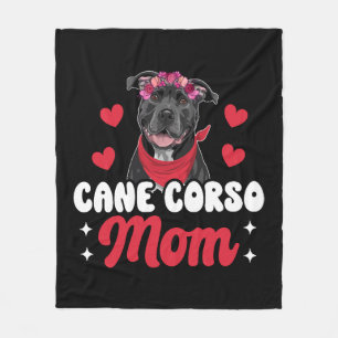 Cane Corso Mum Fleece Blanket
