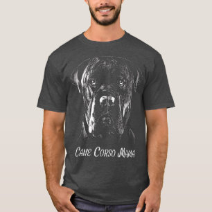 Cane Corso Mum Funny Cane Corso Dog Dog Lover Moth T-Shirt