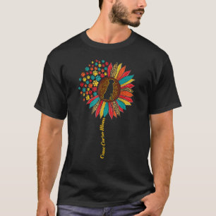 Cane Corso Mum Sunflower Vintage Colourful Dog Mam T-Shirt