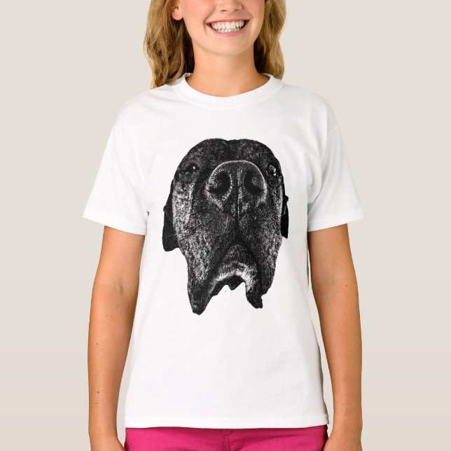 Cane Corso Nose Perspective | Ink Dog Tee (Front)
