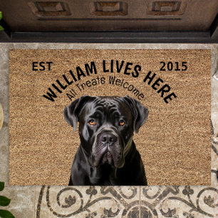 Cane Corso Personalised Pet Doormat