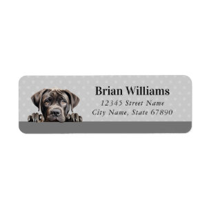 Cane Corso Return Address Labels