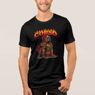 Cane Corso Roman Legionary Soldier Dog Tri-Blend Shirt