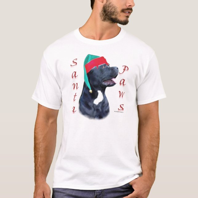 Cane Corso Santa Paws T-Shirt (Front)