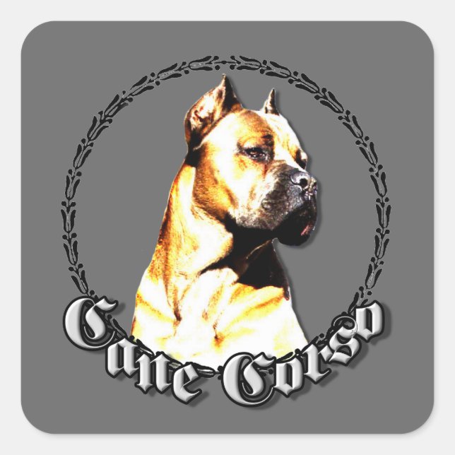 Cane corso stickers (Front)