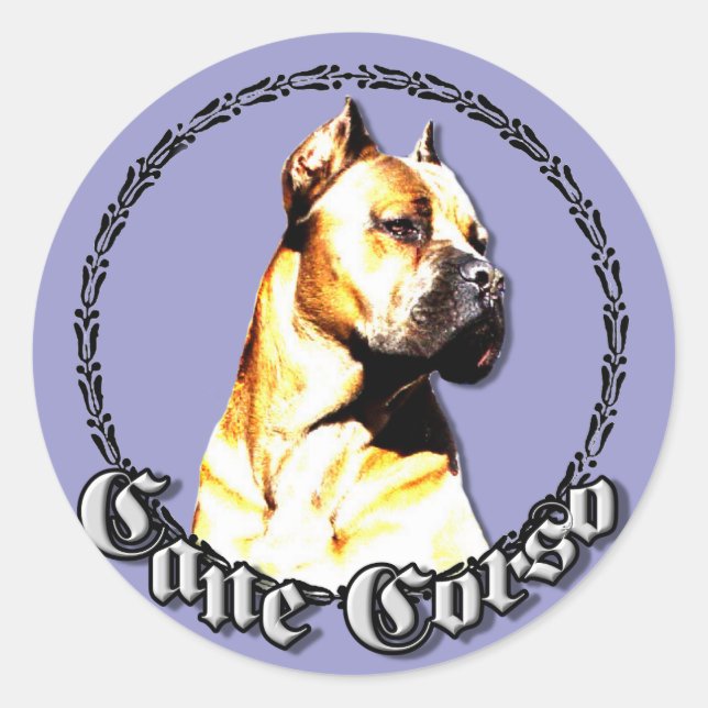 Cane corso stickers (Front)