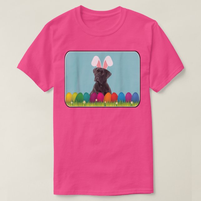 Cane Corso w Bunny Ears  T-Shirt (Design Front)