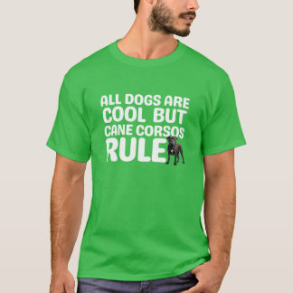 Cane Corsos Rule boy T-Shirt