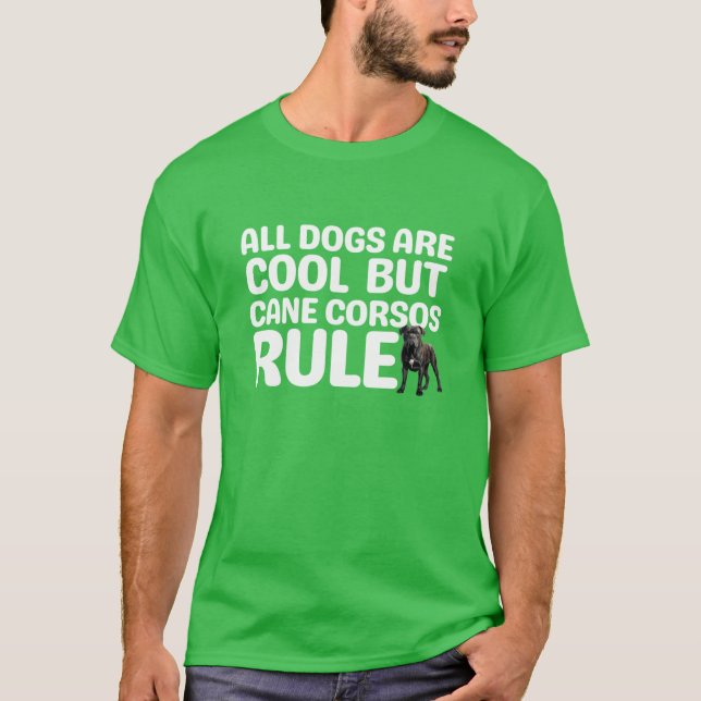 Cane Corsos Rule boy T-Shirt (Front)