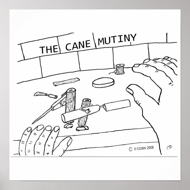 Cane Mutiny Poster (Front)