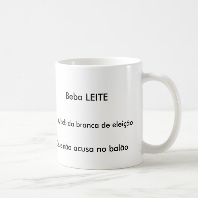 Caneca Beba Leite Coffee Mug (Right)